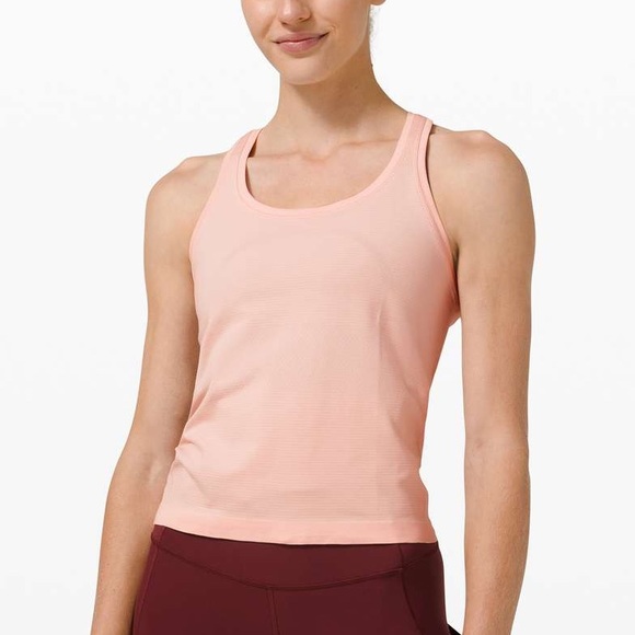 lululemon athletica Tops - Lululemon Pink Mist Swiftly Tech Racerback Tank Top *Race Length
